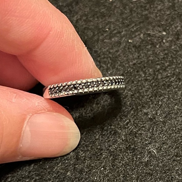 Silpada Sterling Silver and Marcasite Beaded Ring size 6 - Picture 6 of 14